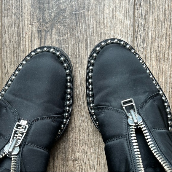 Alexander Wang Black Cooper Nylon Boots - Picture 7 of 11